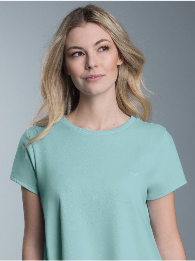 Trigema Jerseyjurk Jurk in piqué-kwaliteit (1-delig)