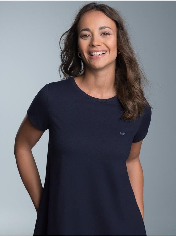 Trigema Jerseyjurk Jurk in piqué-kwaliteit (1-delig)