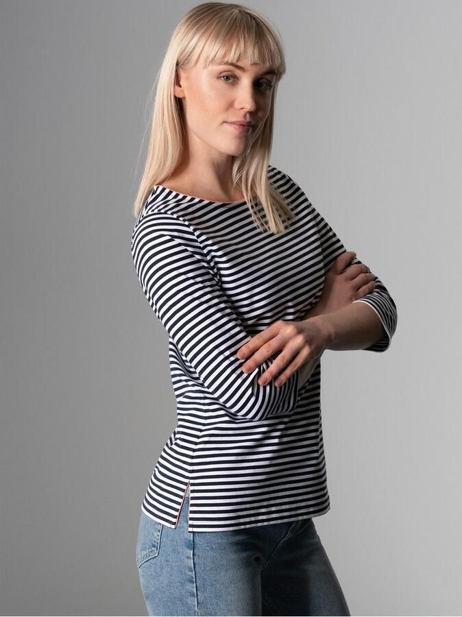 Trigema Longsleeve shirt van 100% katoen met 3 4-mouwen (1-delig) - Foto 4