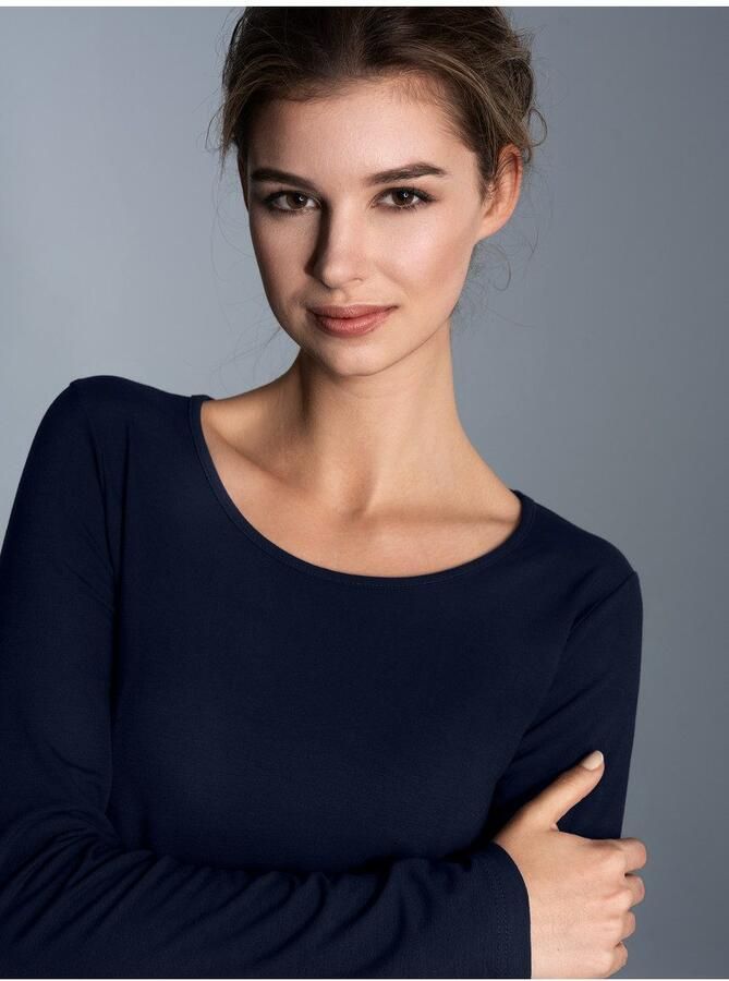 Trigema Longsleeve shirt van viscose met lange mouwen (1-delig) - Foto 2