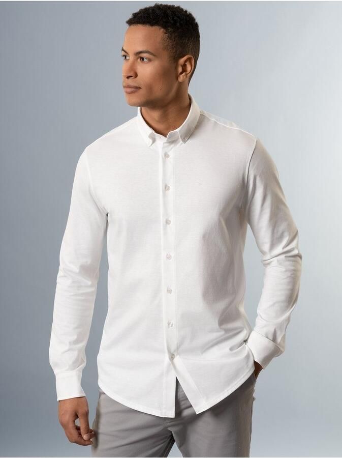 Trigema Poloshirt business overhemd van DELUXE single jersey (1-delig) - Foto 2