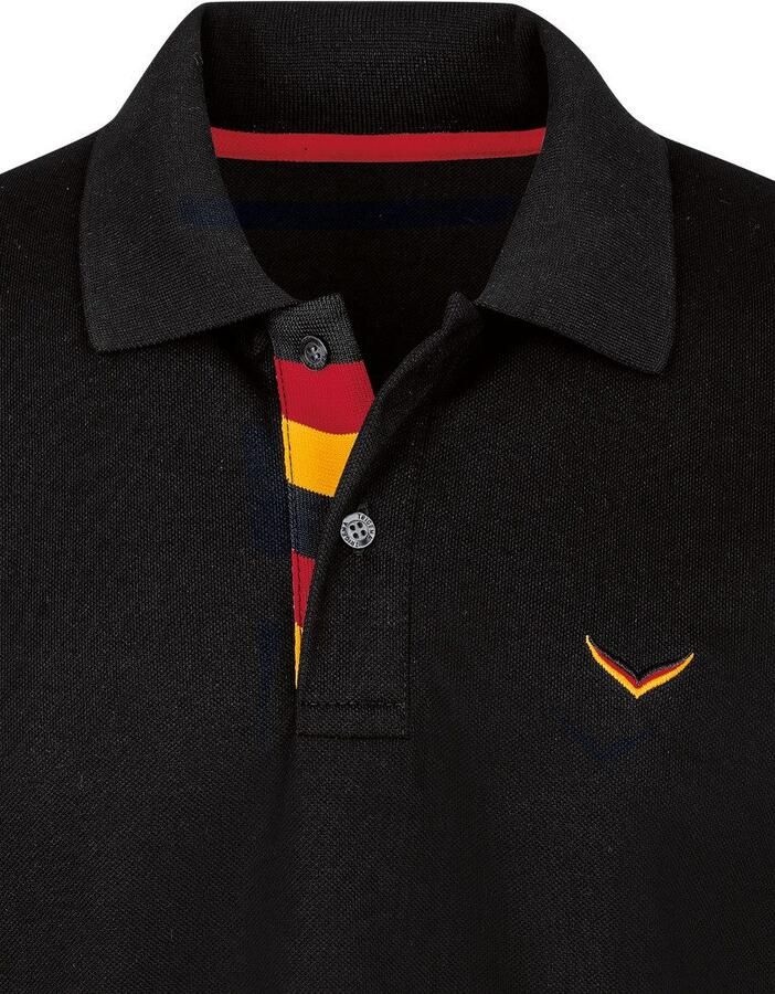 Trigema Poloshirt Duitsland Poloshirt (1-delig)