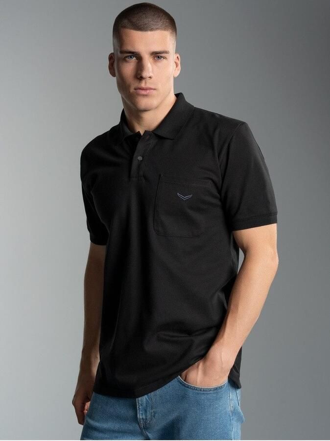 Trigema Poloshirt met borstzak (1-delig) - Foto 5