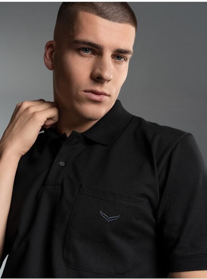 Trigema Poloshirt met borstzak (1-delig)