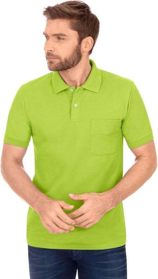 Trigema Poloshirt met borstzak (1-delig) - Foto 4