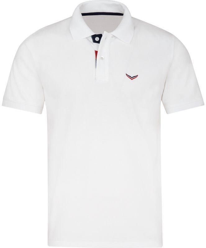 Trigema Poloshirt met driekleurige knoopsluiting (1-delig) - Foto 2