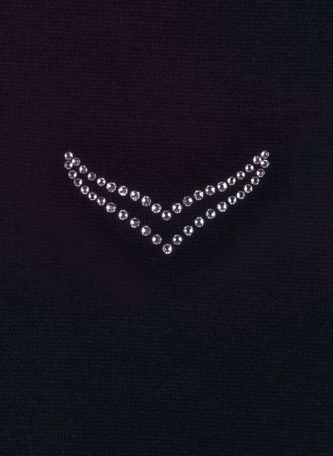 Trigema Poloshirt met kristallen (1-delig)