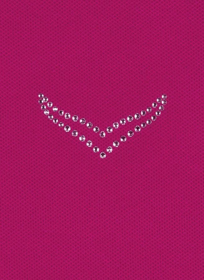 Trigema Poloshirt met kristallen (1-delig)