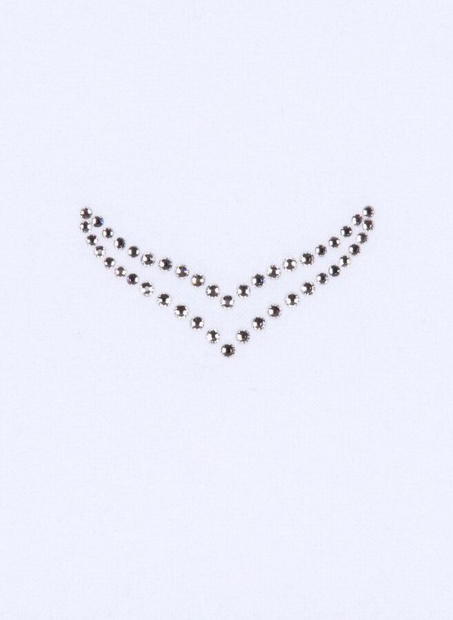 Trigema Poloshirt met kristallen (1-delig)