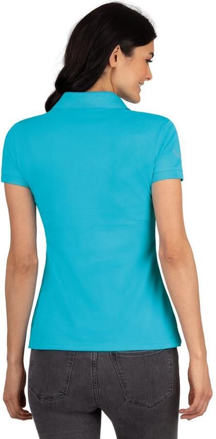 Trigema Poloshirt met kristallen (1-delig) - Foto 3