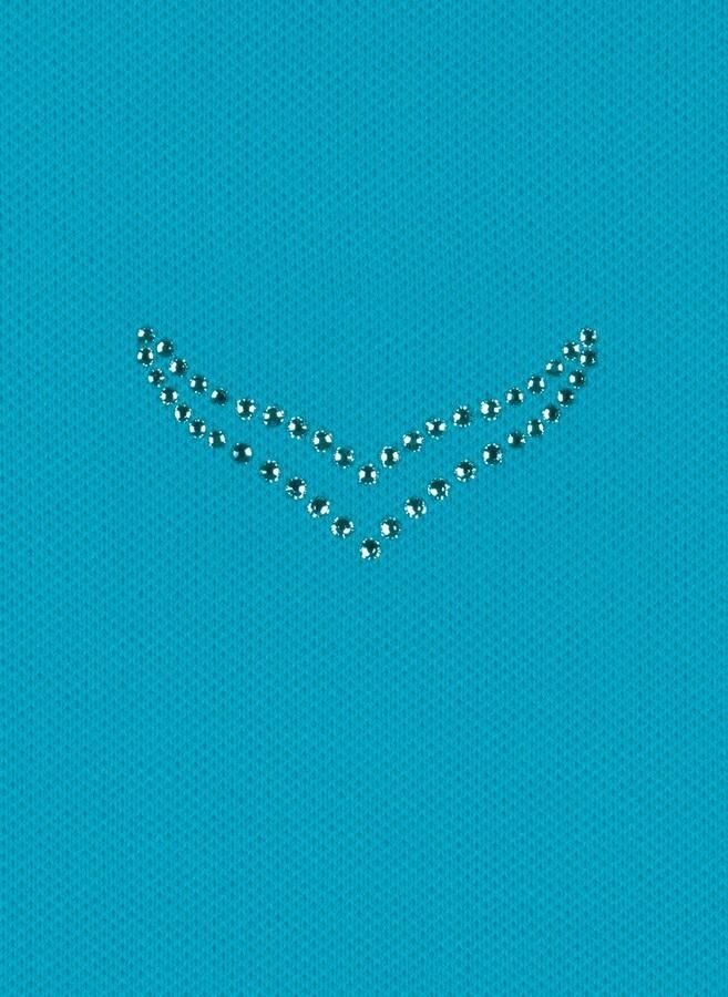 Trigema Poloshirt met kristallen (1-delig)