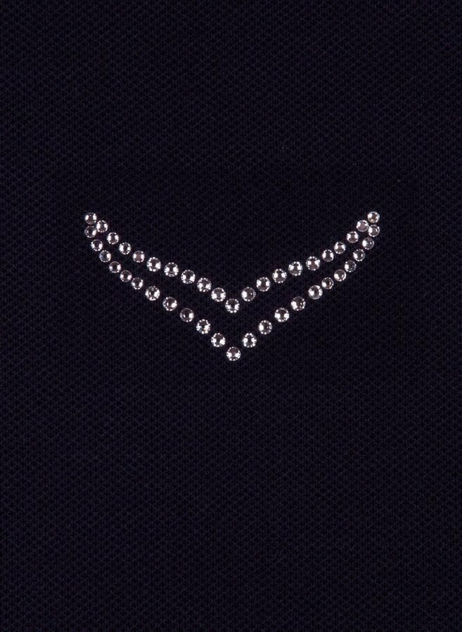 Trigema Poloshirt met kristallen (1-delig) - Foto 2