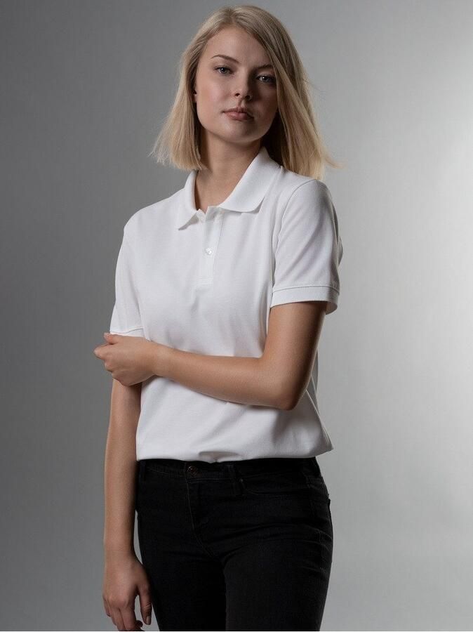 Trigema Poloshirt slim fit poloshirt van DELUXE-piqué (1-delig) - Foto 3