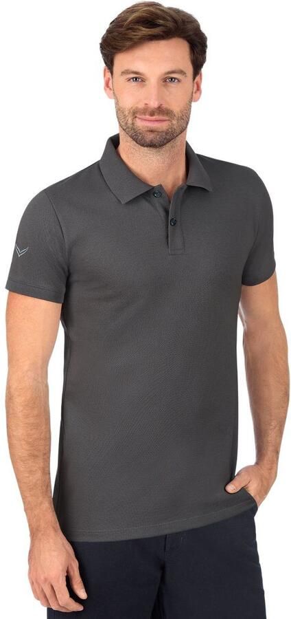 Trigema Poloshirt slim fit poloshirt van DELUXE-piqué (1-delig) - Foto 5