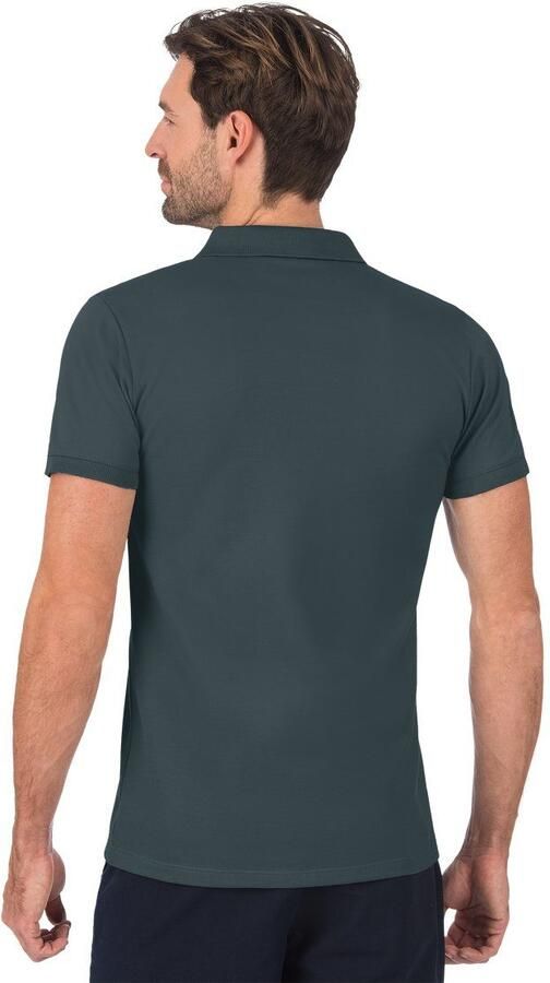 Trigema Poloshirt slim fit poloshirt van DELUXE-piqué (1-delig) - Foto 3