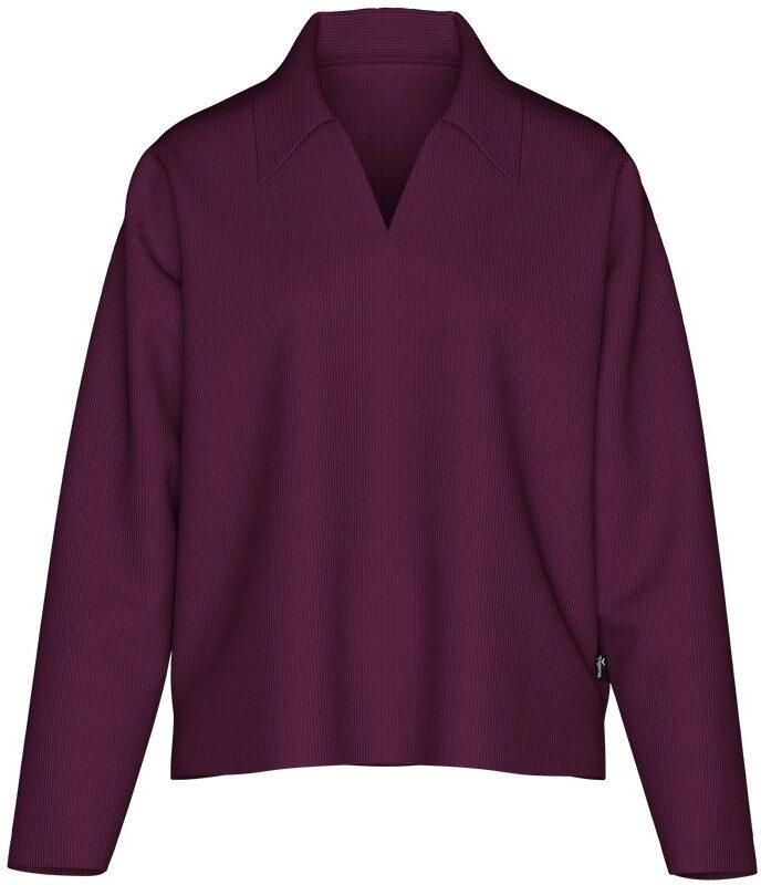 Trigema Poloshirt Sweatshirt met kraag en V-hals (1-delig) - Foto 2