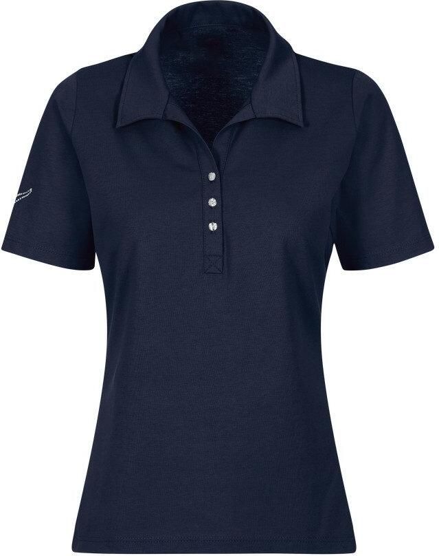 Trigema Poloshirt van katoen met kristallen (1-delig) - Foto 4