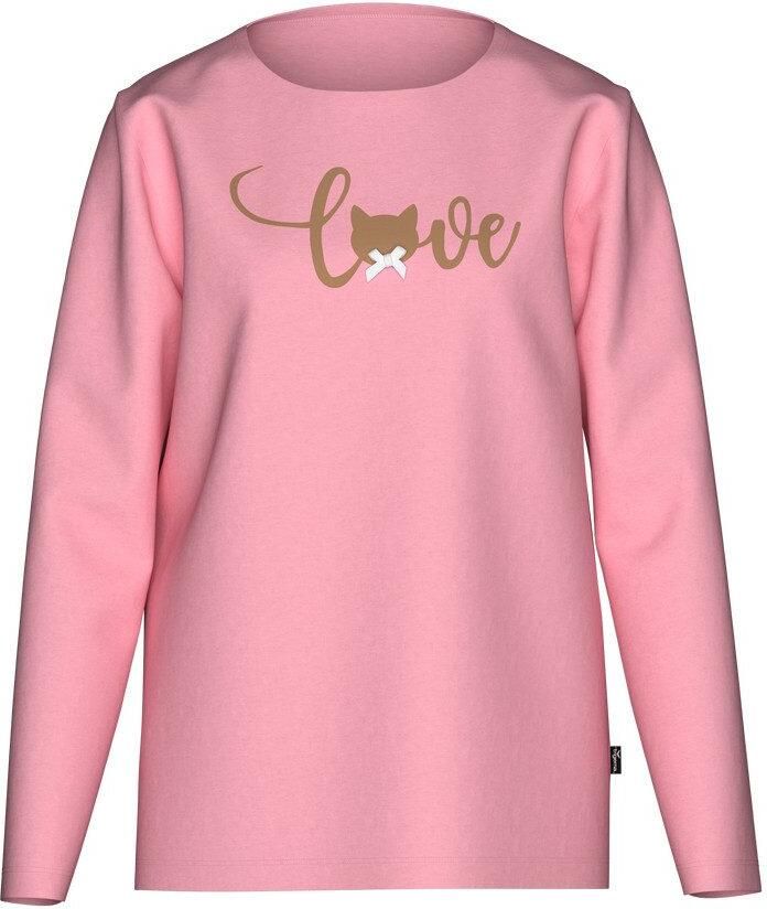 Trigema Pyjama-bovenstuk met Cat Love-print (1-delig) - Foto 3