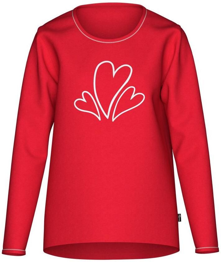 Trigema Pyjama-bovenstuk met lief Hartjes-print (1-delig) - Foto 3