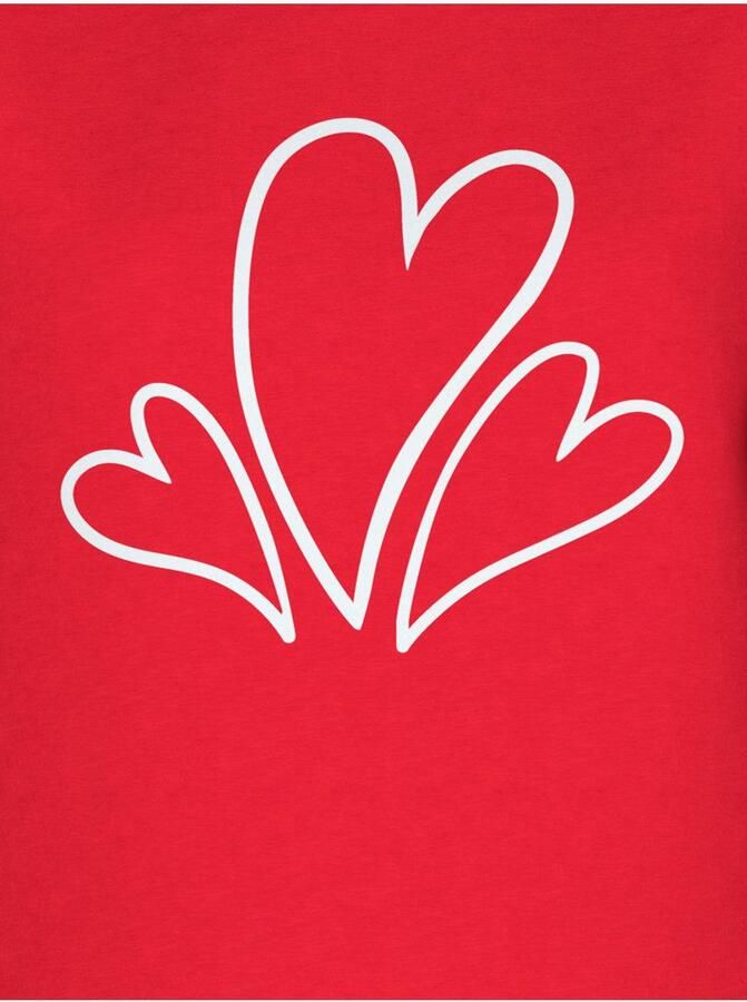 Trigema Pyjama-bovenstuk met lief Hartjes-print (1-delig) - Foto 2
