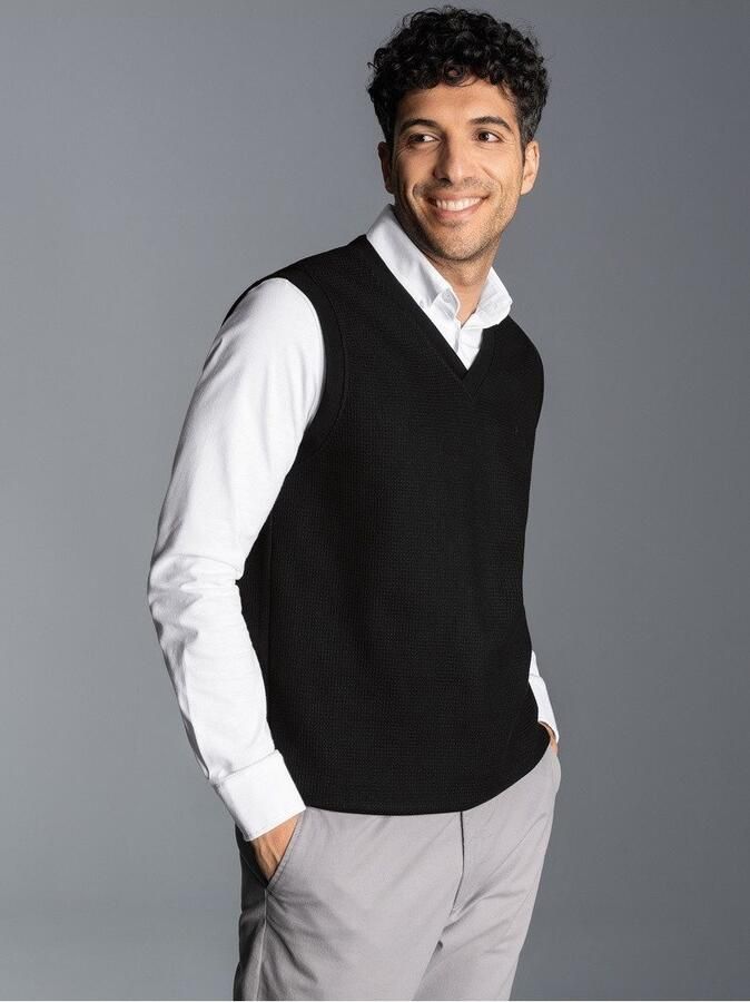 Trigema Slip-over slip-over in wafelstructuur - Foto 2