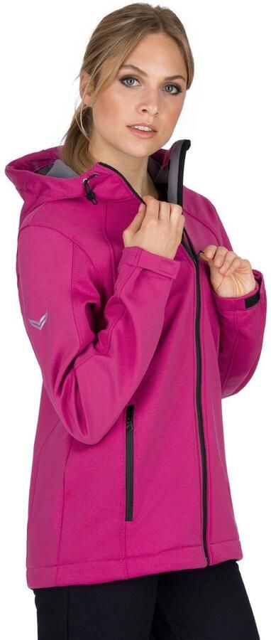 Trigema Softshell-jack getailleerd Softshell-jack met capuchon (1 stuk) - Foto 7