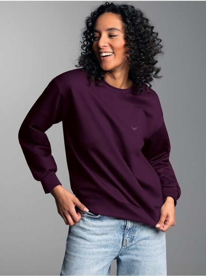 Trigema Sweatshirt dun sweatshirt