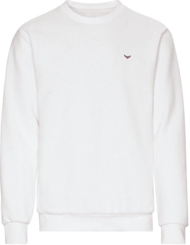 Trigema Sweatshirt in wafel look