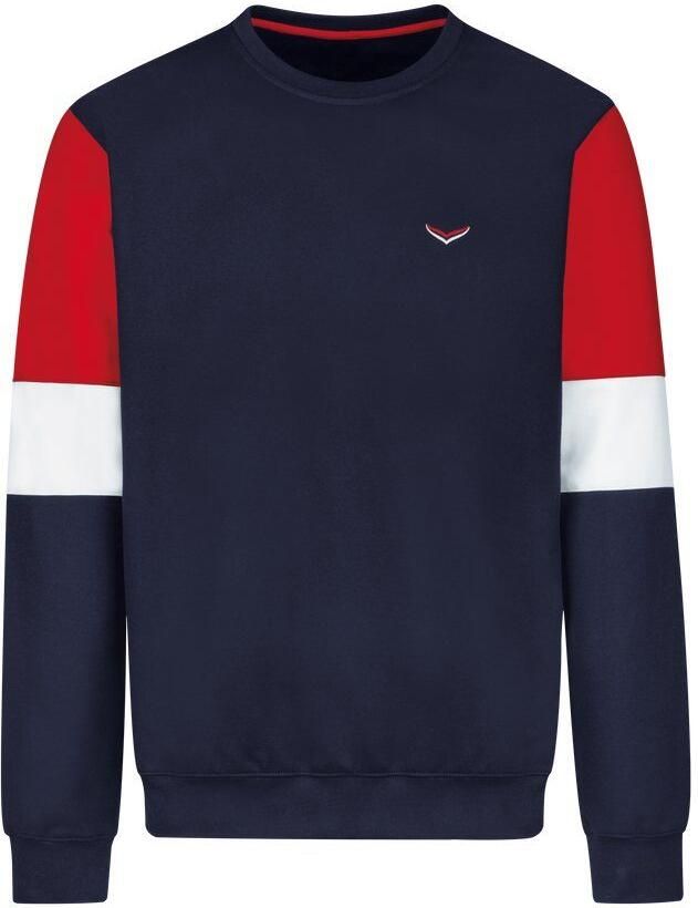 Trigema Sweatshirt met contrasterende ele ten - Foto 3