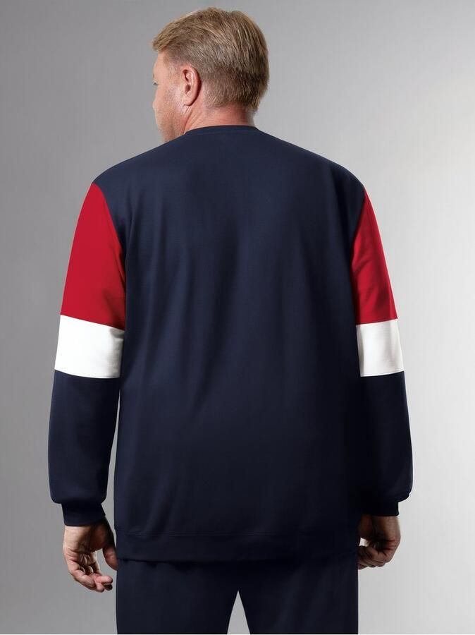 Trigema Sweatshirt met contrasterende ele ten - Foto 2