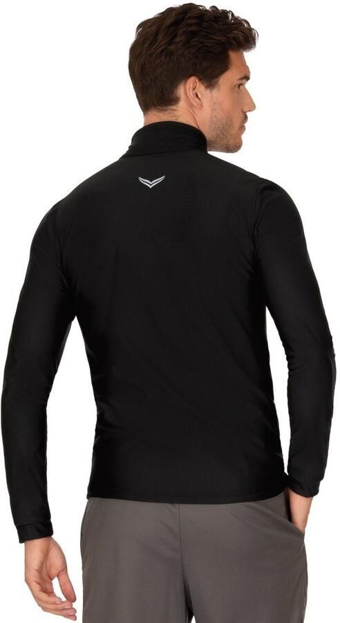 Trigema Sweatshirt sportshirt met lange mouwen en ritssluiting - Foto 5