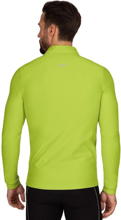 Trigema Sweatshirt sportshirt met lange mouwen en ritssluiting - Foto 4