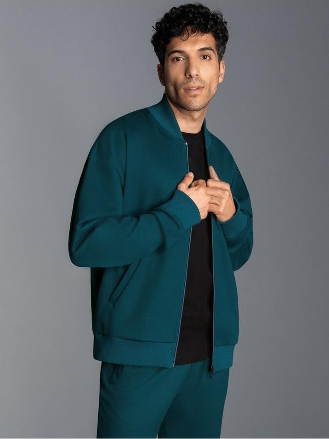 Trigema Sweatvest Collegejacke in zachte sweatkwaliteit (1-delig) - Foto 3