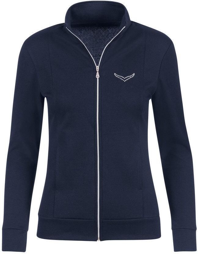 Trigema Sweatvest jas met kristallen (1-delig) - Foto 6