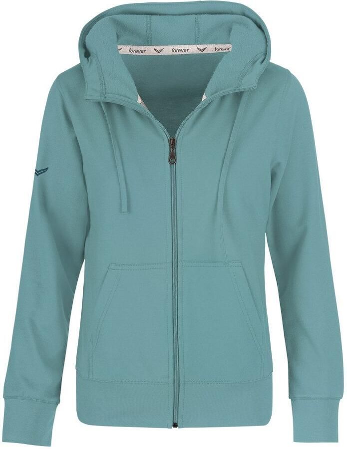 Trigema Sweatvest Jasje met capuchon (1-delig)