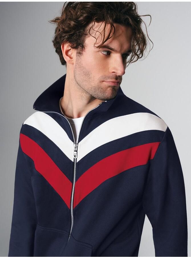 Trigema Sweatvest sweatjack met praktische zakken (1-delig)