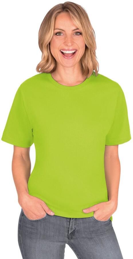 Trigema T-shirt DELUXE katoen (1-delig) - Foto 4