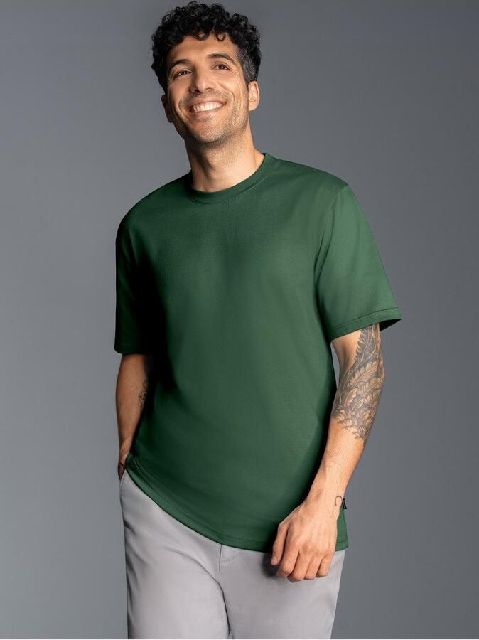 Trigema T-shirt DELUXE katoen (1-delig) - Foto 3