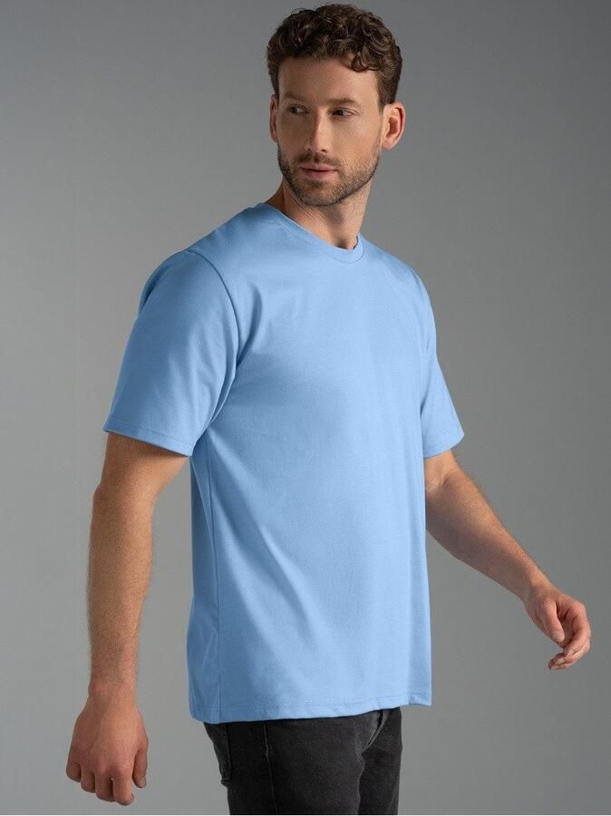 Trigema T-shirt DELUXE katoen (1-delig)