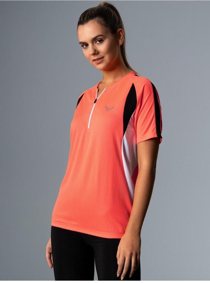 Trigema T-shirt fietsshirt van ademend COOLMAX materiaal (1-delig)