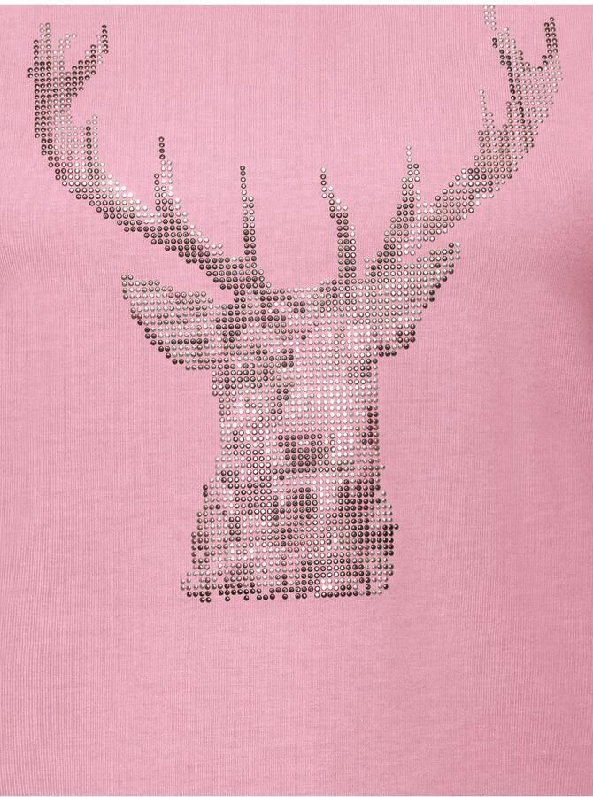 Trigema T-shirt glitteredelhert (1-delig) - Foto 2