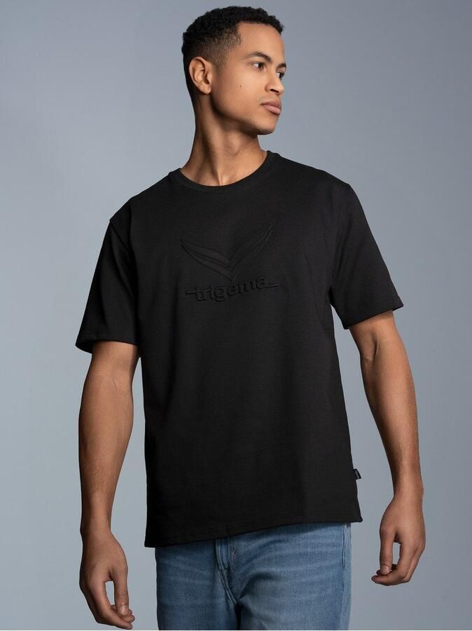 Trigema T-shirt Heavy oversized T-shirt met 3D-motief (1-delig) - Foto 2