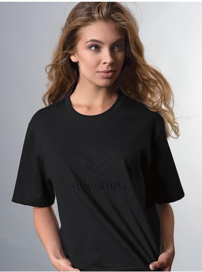 Trigema T-shirt Heavy oversized T-shirt met 3D-motief (1-delig) - Foto 4