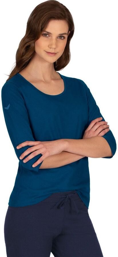 Trigema T-shirt met 3 4-mouw van biokatoen (1-delig) - Foto 4