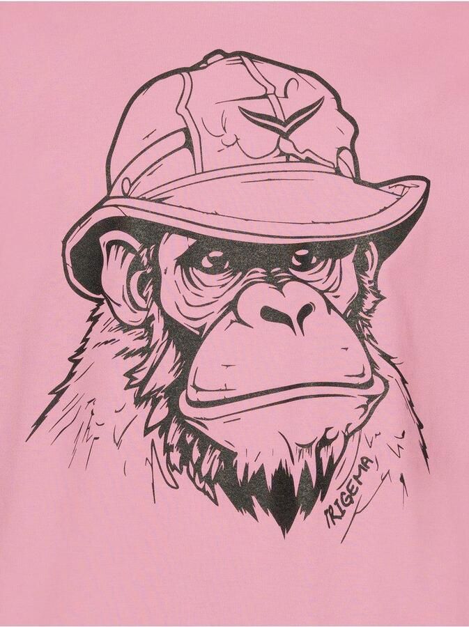 Trigema T-shirt met aap-print (1-delig) - Foto 2