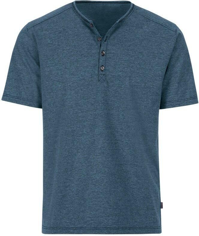 Trigema T-shirt met knooplijst DELUXE katoen (1-delig) - Foto 2