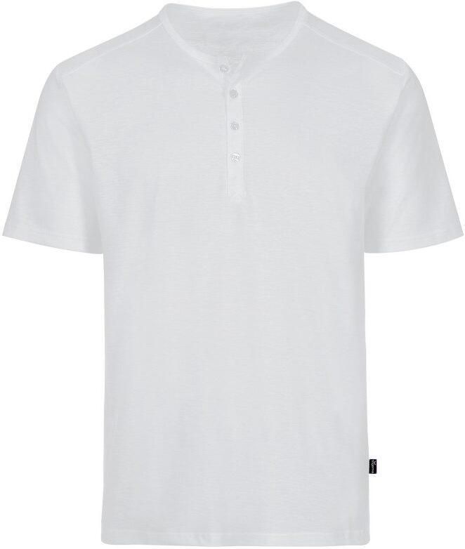 Trigema T-shirt met knooplijst DELUXE katoen (1-delig) - Foto 4