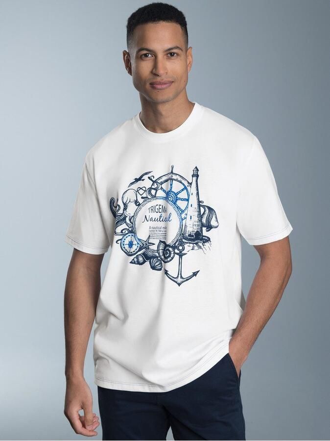 Trigema T-shirt met maritiem printmotief (1-delig) - Foto 2