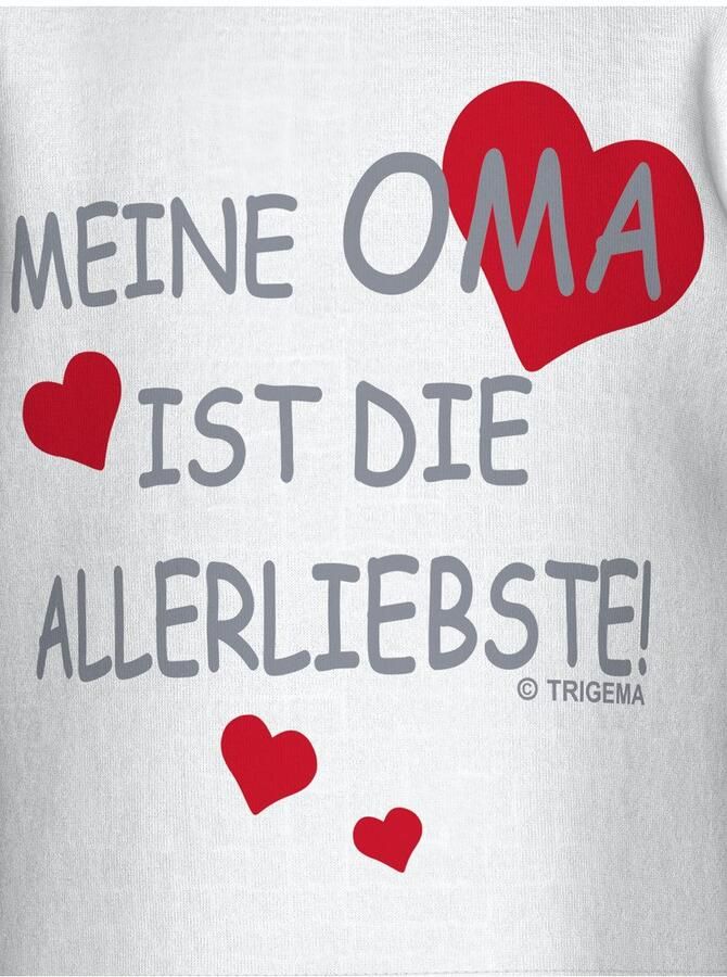 Trigema T-shirt oma s favoriet (1-delig)