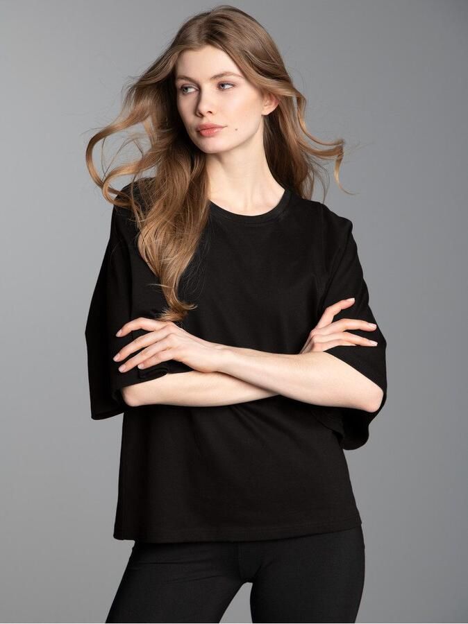 Trigema T-shirt Oversized T-Shirt met wijde mouwen (1-delig)